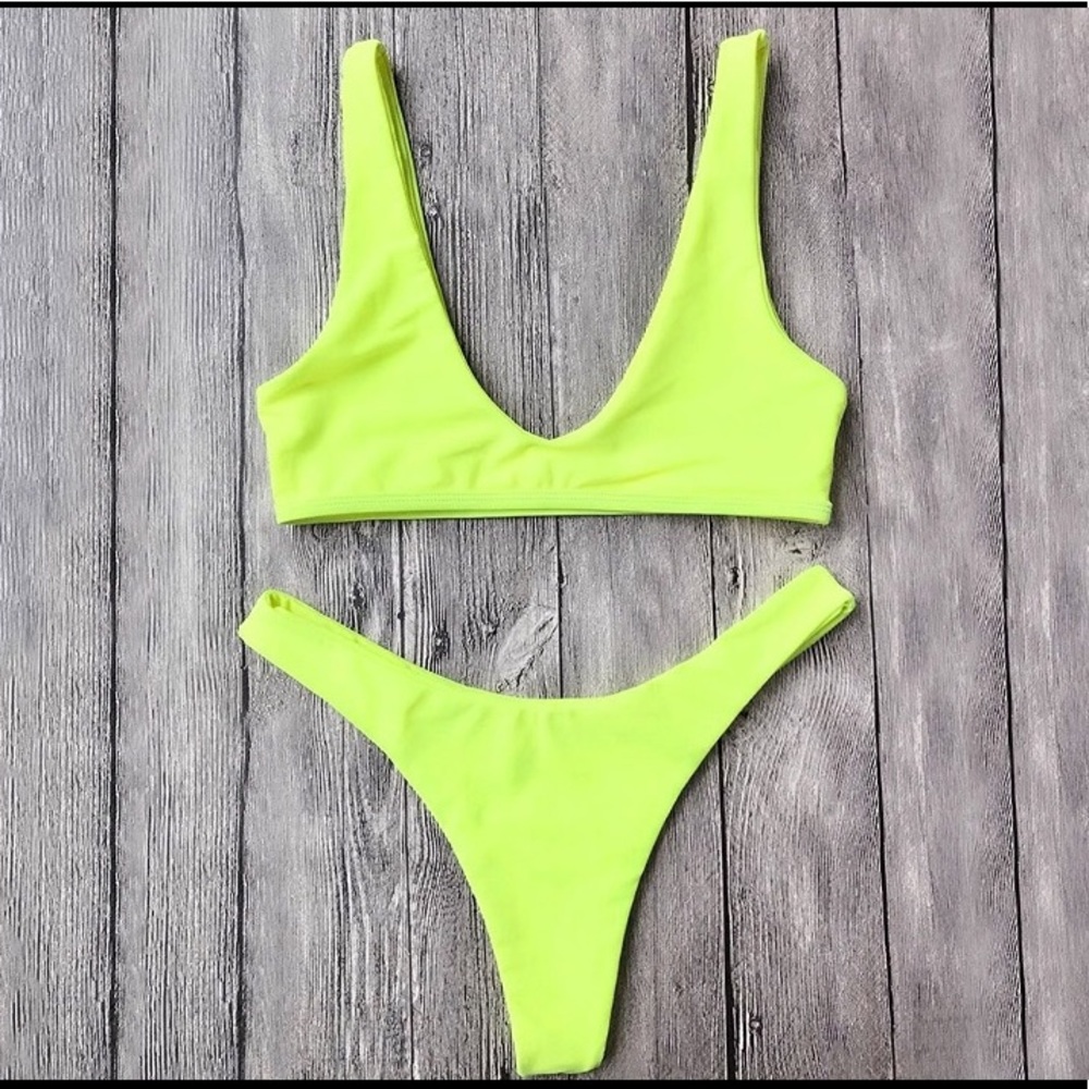 neon bikini